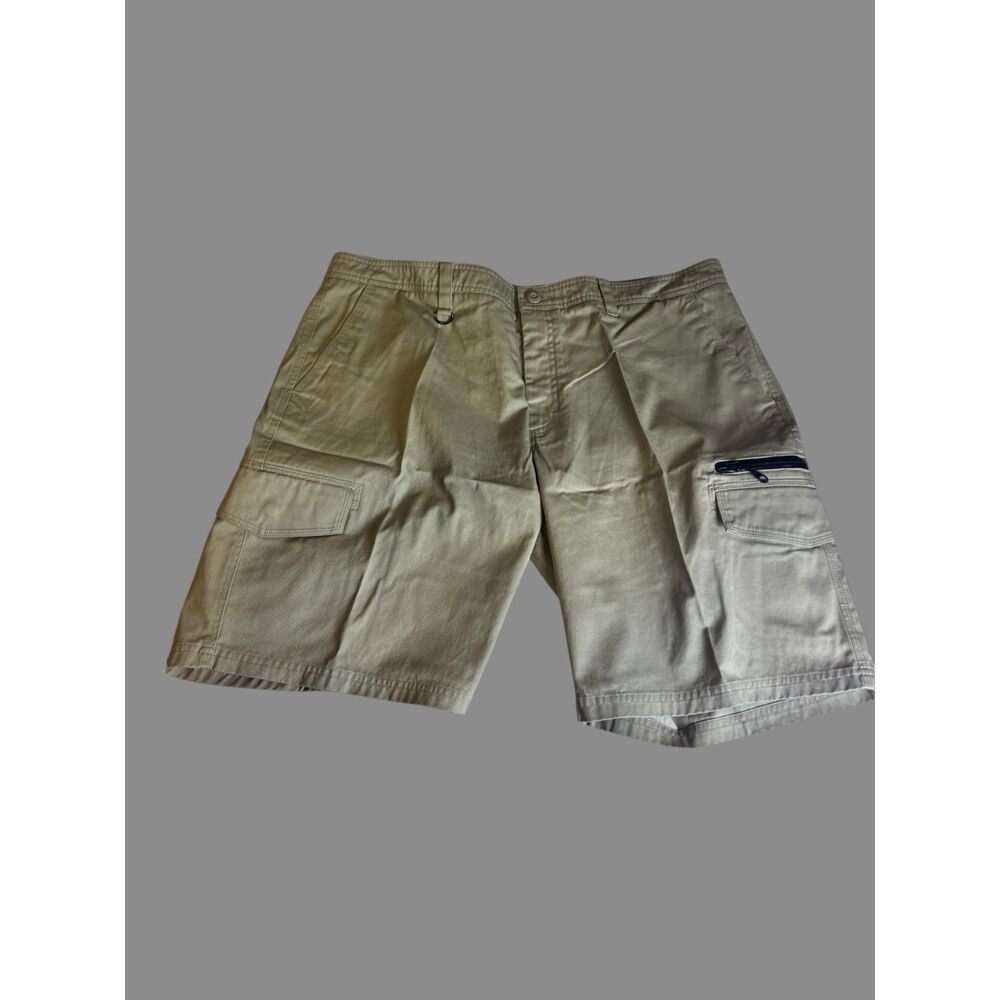 Nike Sportswear Cargo Shorts Mens 42 Khaki Utility Casual Cotton Shorts